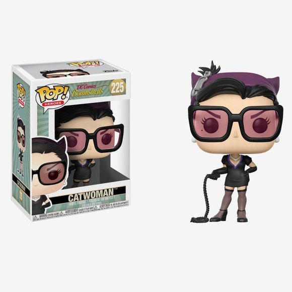 Funko POP! Heroes: DC Comics Bombshells - Catwoman (Black Dress, Regular)